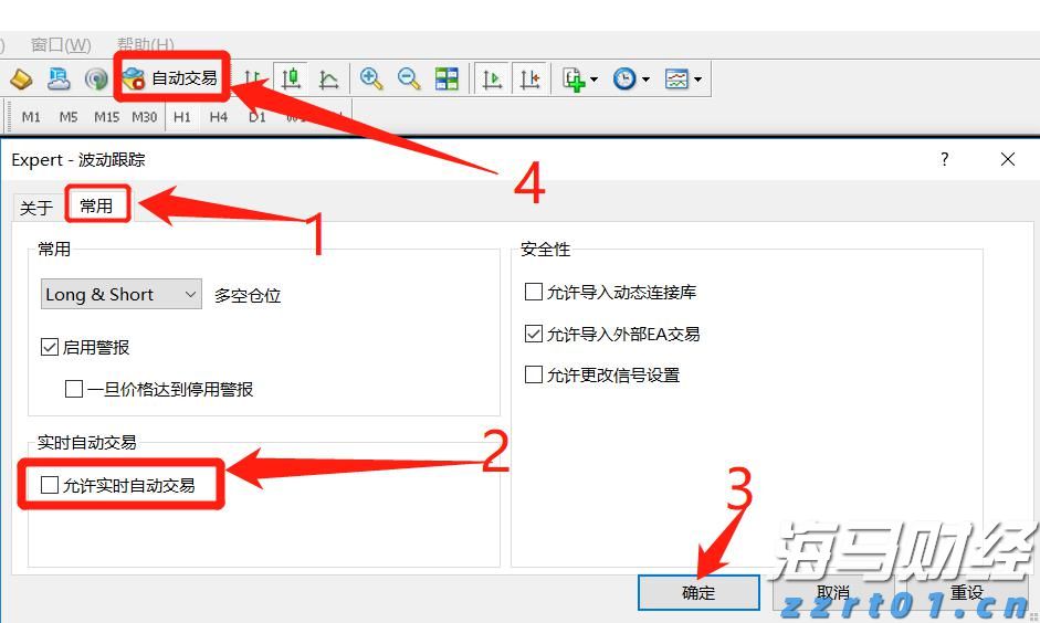 TMGM MT4电脑PC端可以挂EA吗