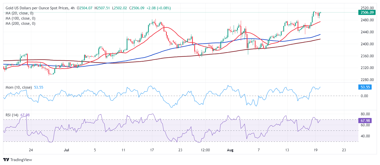 XAU/USD当前价格：$2506.95_TMGM外汇平台